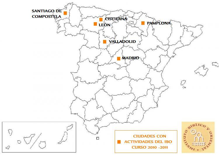 Programa del Instituto Bíblico y Oriental del Curso 2009 – 2010