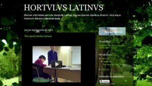 Lee más sobre el artículo Blogs del área de latín del IBO: «Hortulus Latinus» y «Latinitas uiua apud Institutum Biblicum»