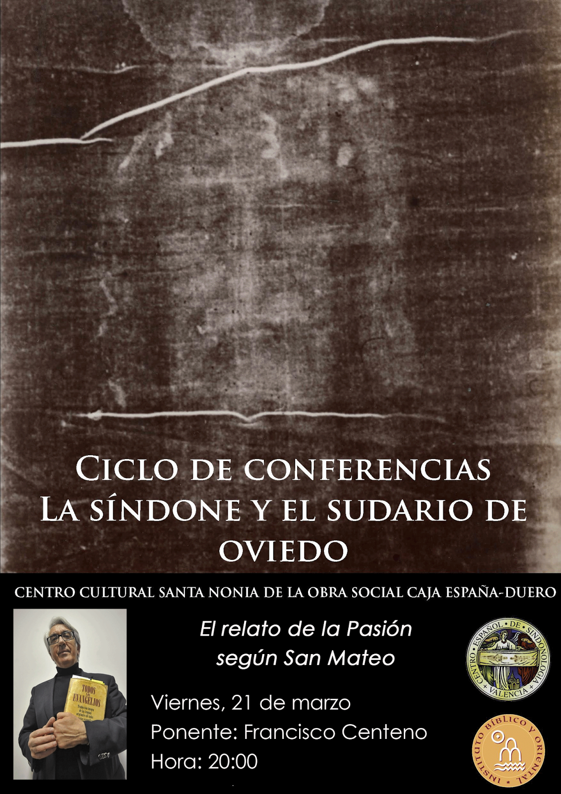 RECORDATORIO – Conferencia de F. Centeno: «El relato de la Pasión según San Mateo» (León, 21-III-2014)