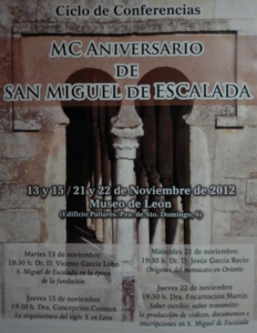 Lee más sobre el artículo Conferencia de D. Jesús García Recio: «Orígenes del Monacato en Oriente» (León, 21-XI-2012)