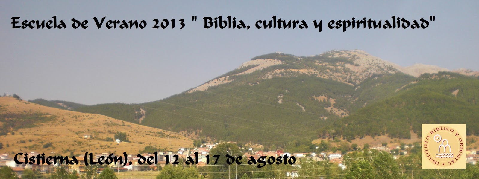 Información de alojamientos y transportes de la Escuela de Verano 2013 (Cistierna, del 12 al 17 de agosto)