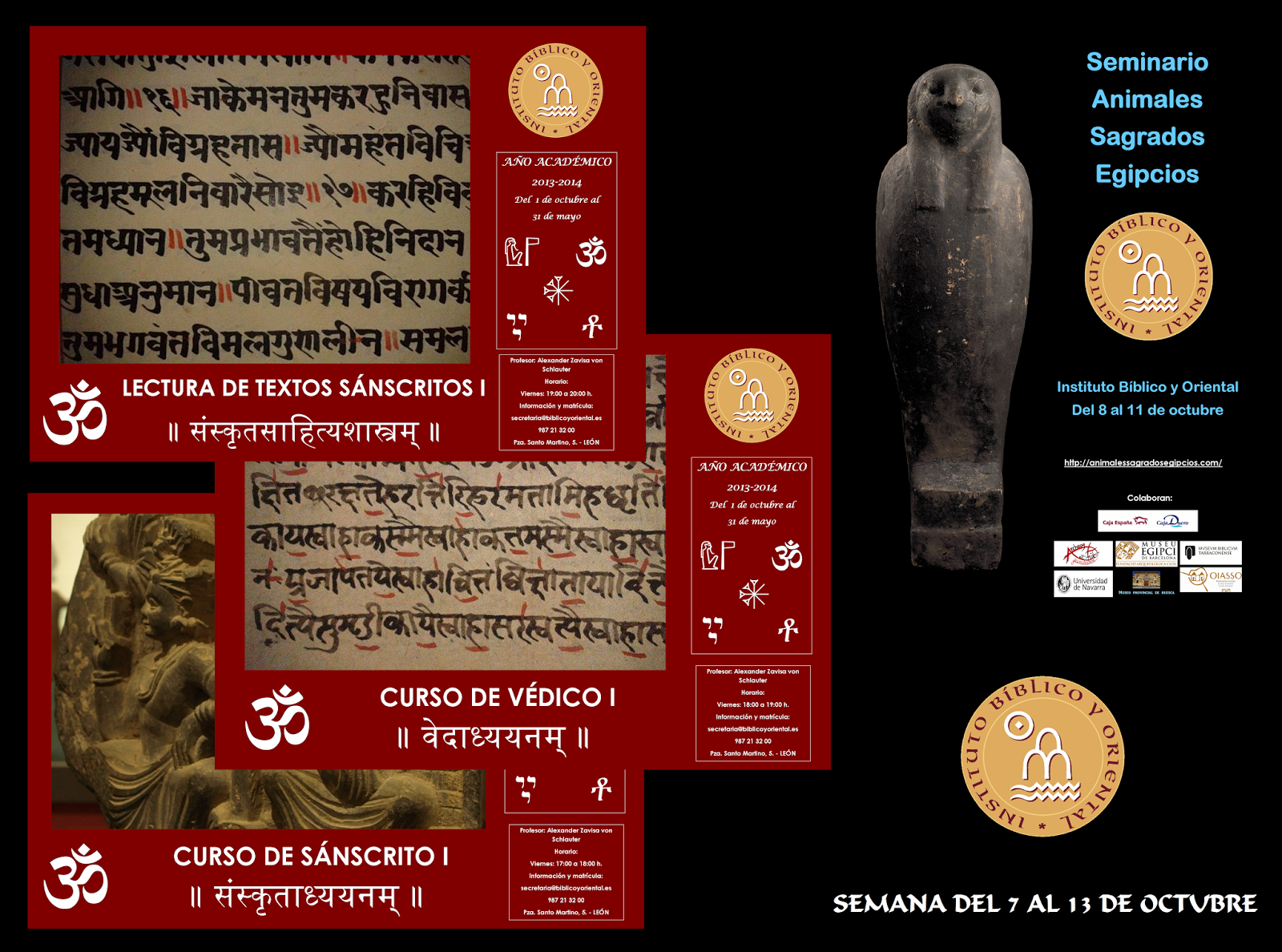 Recordatorio: actividades del IBO en León y Cistierna – Semana del 7 al 13 de octubre de 2013