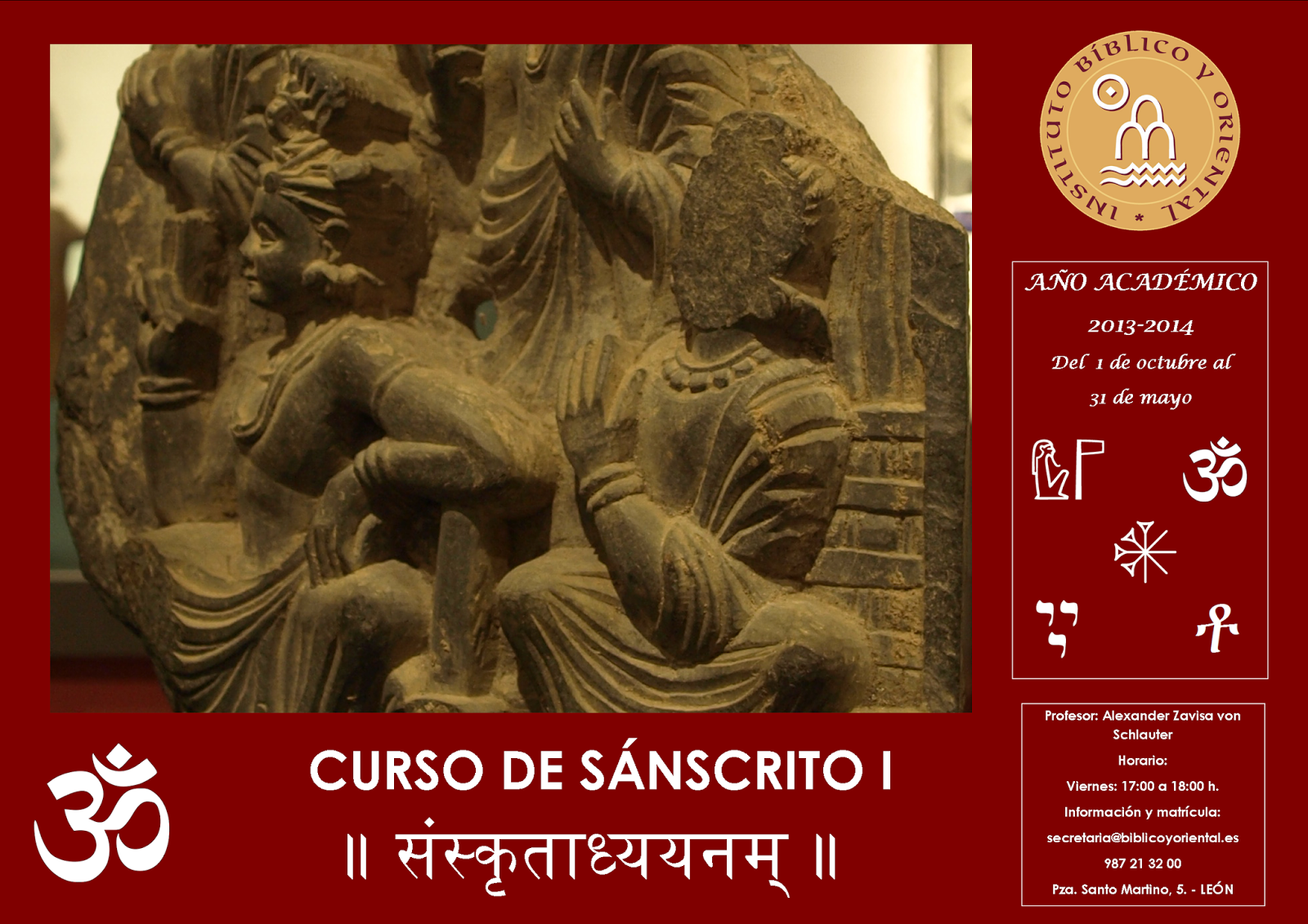 Curso de Sánscrito – León, a partir del 11 de octubre