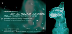 Lee más sobre el artículo Catálogo de la exposición «Animales sagrados egipcios» (Museo Oiasso, Irún, de diciembre de 2012 a abril de 2013)
