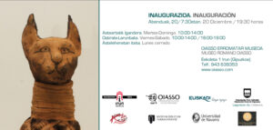 Lee más sobre el artículo Inauguración de la exposición «Animales sagrados egipcios». Irún, diciembre de 2012 a abril de 2013.