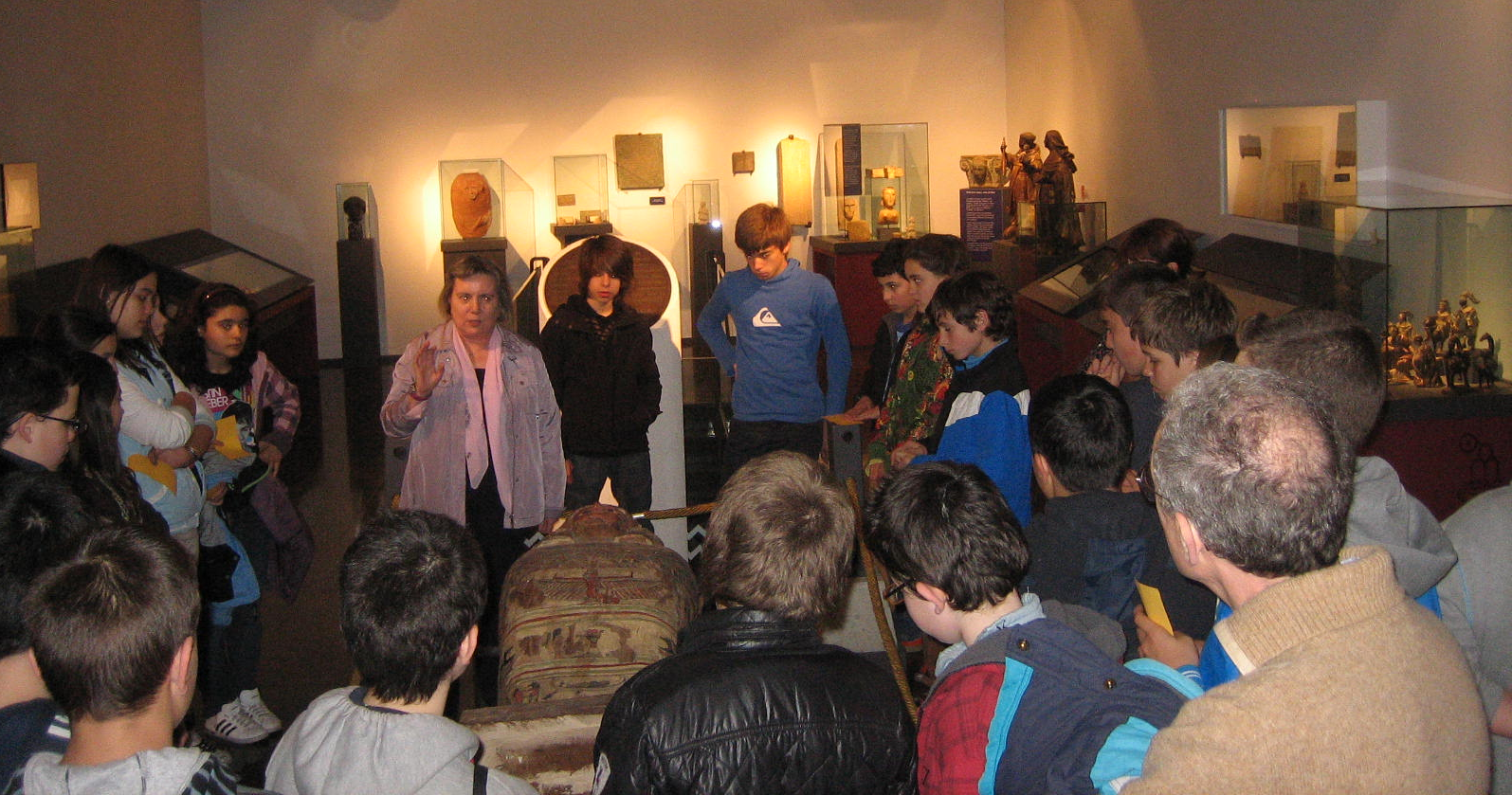 Visita de centros escolares al Museo Bíblico y Oriental